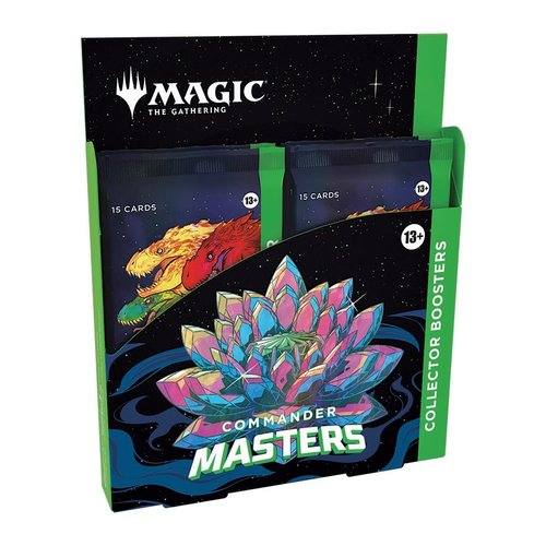Magic The Gathering Commander Masters Collector's Booster Box MTG Magic The Gathering Commander Masters Collector's Booster Box MTG