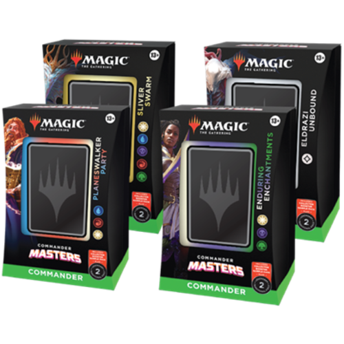 Magic The Gathering Commander Masters Commander Deck Set MTG (All 4 Decks) Magic The Gathering Commander Masters Commander Deck Set MTG (All 4 Decks)