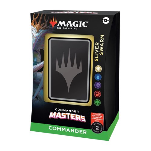Magic The Gathering Commander Masters Commander Deck Sliver Swarm MTG Magic The Gathering Commander Masters Commander Deck Sliver Swarm MTG