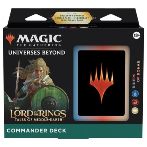 Magic The Gathering The Lord of the Rings: Tales of Middle Earth Commander Deck Riders of Rohan MTG