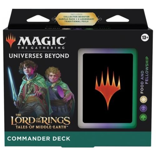 Magic The Gathering The Lord of the Rings: Tales of Middle Earth Commander Deck Food and Fellowship MTG