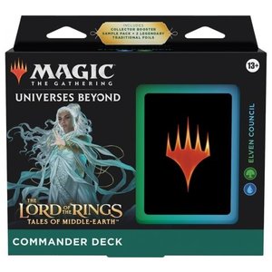 Magic The Gathering The Lord of the Rings: Tales of Middle Earth Commander Deck Elven Council MTG