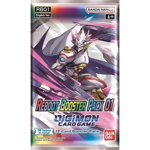 Digimon Digimon Card Game - Resurgence Booster Pack RB01 Digimon Digimon Card Game - Resurgence Booster Pack RB01