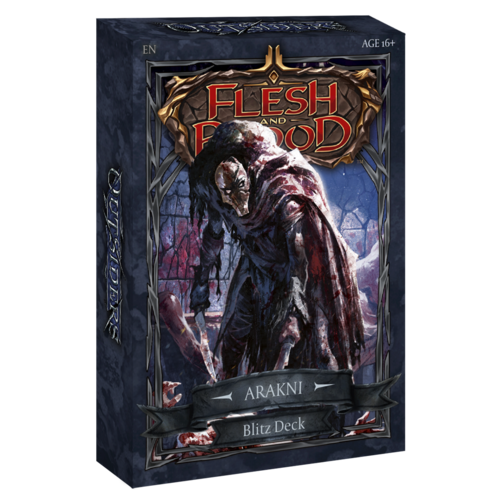 Flesh and Blood Flesh & Blood TCG - Outsiders Blitz Deck Arakni Flesh and Blood Flesh & Blood TCG - Outsiders Blitz Deck Arakni