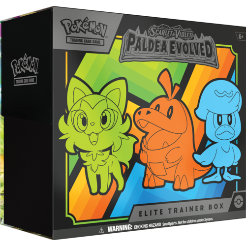 The Pokémon Company Pokemon Scarlet & Violet Paldea Evolved Elite Trainer Box The Pokémon Company Pokemon Scarlet & Violet Paldea Evolved Elite Trainer Box