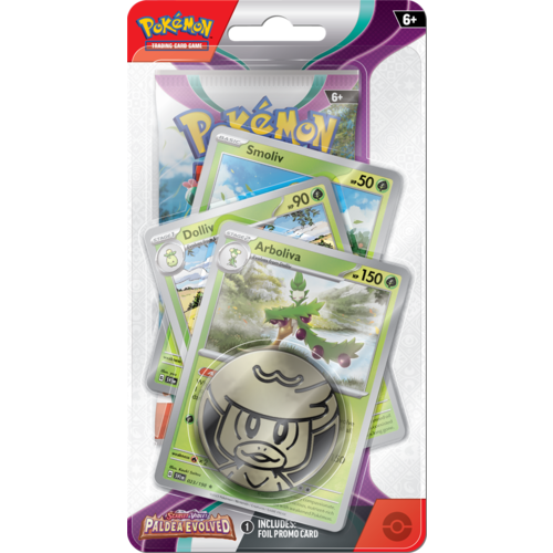 The Pokémon Company Pokemon Scarlet & Violet Paldea Evolved Premium Checklane Blister Arboliva The Pokémon Company Pokemon Scarlet & Violet Paldea Evolved Premium Checklane Blister Arboliva