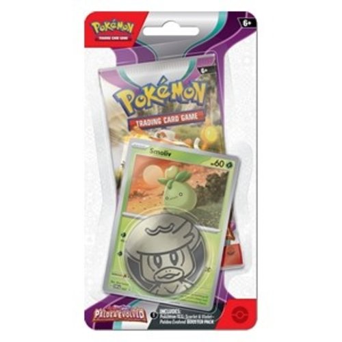 The Pokémon Company Pokemon Scarlet & Violet Paldea Evolved Checklane Blister Smoliv The Pokémon Company Pokemon Scarlet & Violet Paldea Evolved Checklane Blister Smoliv