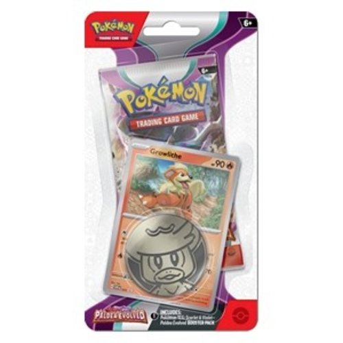 The Pokémon Company Pokemon Scarlet & Violet Paldea Evolved Checklane Blister Growlithe The Pokémon Company Pokemon Scarlet & Violet Paldea Evolved Checklane Blister Growlithe