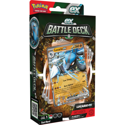 The Pokémon Company Lucario EX Battle Deck Pokemon The Pokémon Company Lucario EX Battle Deck Pokemon