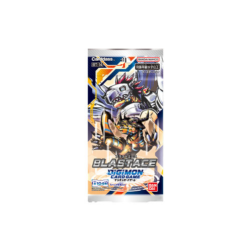 Digimon Digimon Card Game - Blast Ace Booster Pack BT14 Digimon Digimon Card Game - Blast Ace Booster Pack BT14