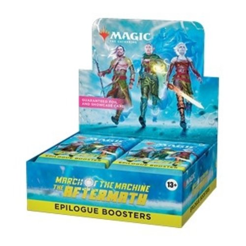 Magic The Gathering March of the Machines: The Aftermath Epilogue Booster Box MTG Magic The Gathering March of the Machines: The Aftermath Epilogue Booster Box MTG