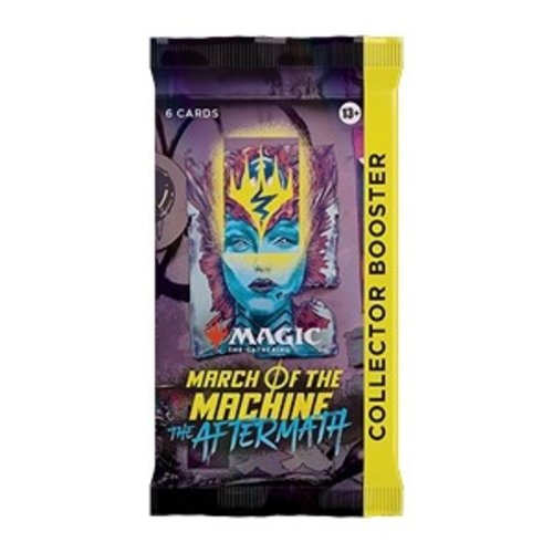 Magic The Gathering March of the Machines: The Aftermath Epilogue Collector's Booster Pack MTG Magic The Gathering March of the Machines: The Aftermath Epilogue Collector's Booster Pack MTG