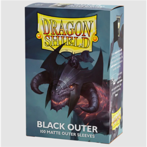 Dragon Shield Dragon Shield Standard Matte Outer Sleeves - Black