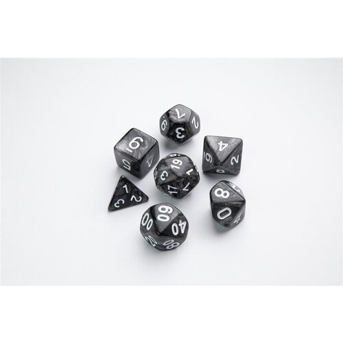 Gamegenic Gamegenic Galaxy Series - Moon RPG Dice Set (7pcs)