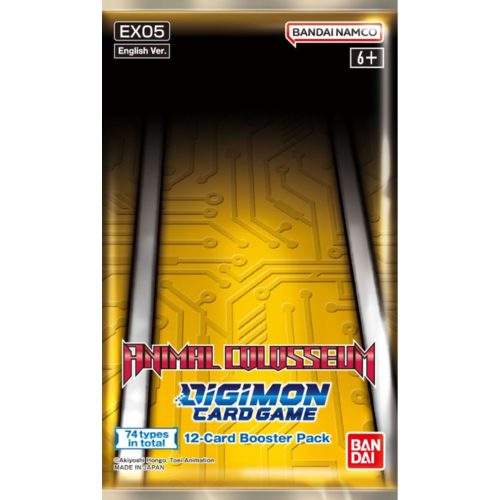 Digimon Card Game Digimon Card Game - Animal Colosseum Booster Pack EX-05 Digimon Card Game Digimon Card Game - Animal Colosseum Booster Pack EX-05