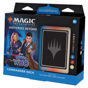 Magic The Gathering Doctor Who Commander Deck Timey-Wimey MTG