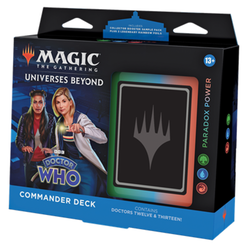 Magic The Gathering Doctor Who Commander Deck Paradox Power MTG