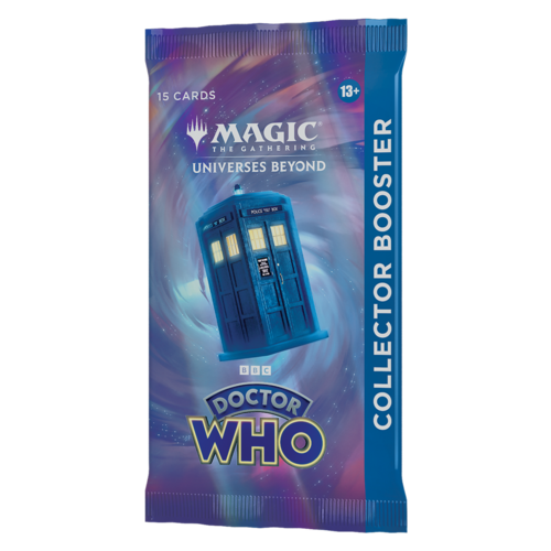 Magic The Gathering Doctor Who Collector's Booster Pack MTG Magic The Gathering Doctor Who Collector's Booster Pack MTG