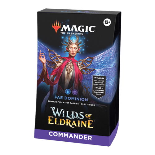 Magic The Gathering Wilds of Eldraine Commander Deck Fea Dominion MTG Magic The Gathering Wilds of Eldraine Commander Deck Fea Dominion MTG