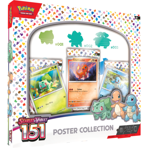 The Pokémon Company Pokemon Scarlet & Violet 151 Poster Collection