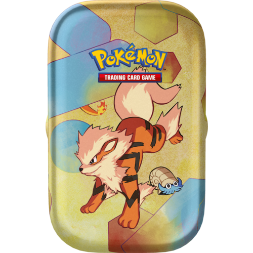 The Pokémon Company Pokemon Scarlet & Violet 151 Mini Tin Arcanine & Omanyte