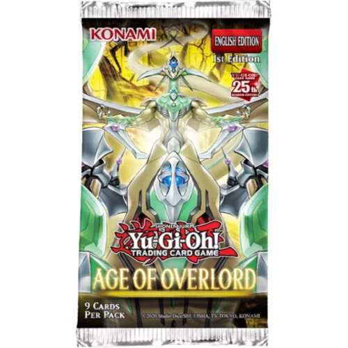 Yu-Gi-Oh! Age of Overlord Booster Pack Yu-Gi-Oh! Yu-Gi-Oh! Age of Overlord Booster Pack Yu-Gi-Oh!