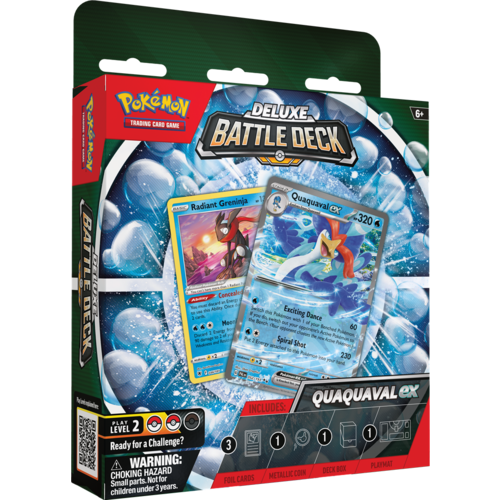 The Pokémon Company Pokemon Deluxe Battle Deck Quaquaval EX The Pokémon Company Pokemon Deluxe Battle Deck Quaquaval EX