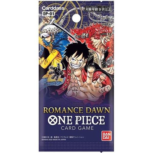 One Piece Card Game One Piece Card Game - Romance Dawn - OP-01 Booster Pack One Piece Card Game One Piece Card Game - Romance Dawn - OP-01 Booster Pack