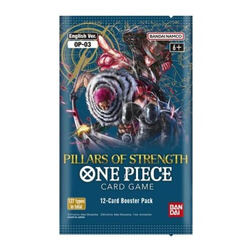 One Piece Card Game One Piece Card Game - Pillars Of Strength - OP-03 Booster Pack One Piece Card Game One Piece Card Game - Pillars Of Strength - OP-03 Booster Pack