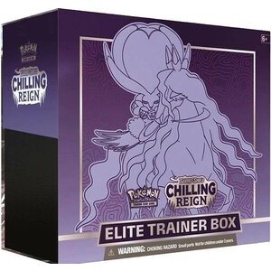 The Pokémon Company Pokemon Sword & Shield Chilling Reign Elite Trainer Box Spectrier