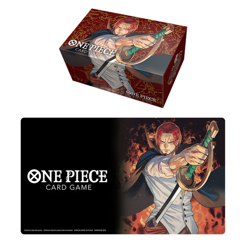 One Piece Card Game One Piece Card Game - Playmat and Storage Box Shanks One Piece Card Game One Piece Card Game - Playmat and Storage Box Shanks