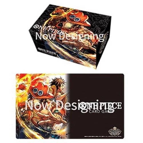 One Piece Card Game One Piece Card Game - Playmat and Storage Box Portgas.D.Ace One Piece Card Game One Piece Card Game - Playmat and Storage Box Portgas.D.Ace