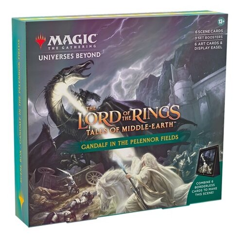 Magic The Gathering The Lord of the Rings: Tales of Middle Earth Scene Box - Gandalf in the Pelennor Fields Magic The Gathering The Lord of the Rings: Tales of Middle Earth Scene Box - Gandalf in the Pelennor Fields