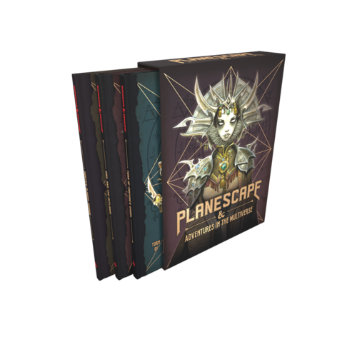 Dungeons & Dragons Dungeons & Dragons RPG - Planescape: Adventures in the Multiverse Alt. Cover Dungeons & Dragons Dungeons & Dragons RPG - Planescape: Adventures in the Multiverse Alt. Cover