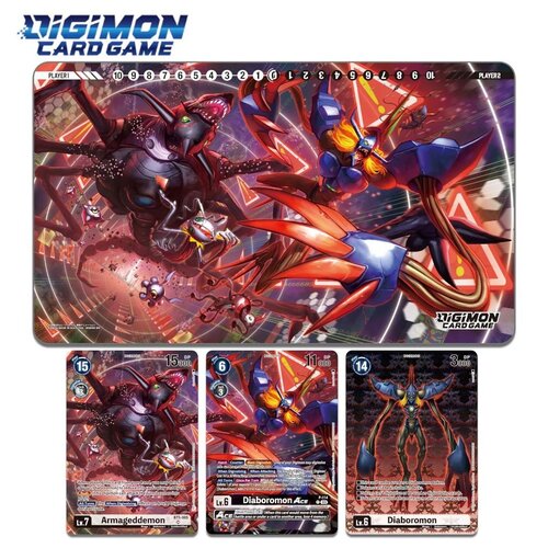 Digimon Card Game Digimon Card Game - Tamer Goods Set Diaboromon PB16 Digimon Card Game Digimon Card Game - Tamer Goods Set Diaboromon PB16
