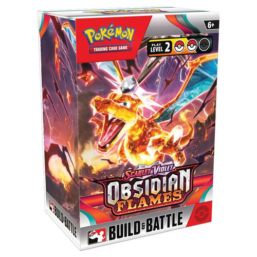 The Pokémon Company Pokemon Scarlet & Violet Obsidian Flames Build & Battle Kit The Pokémon Company Pokemon Scarlet & Violet Obsidian Flames Build & Battle Kit