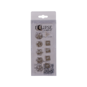 Ultra Pro Eclipse 11 Dice Set - Smokey Grey - Ultra Pro