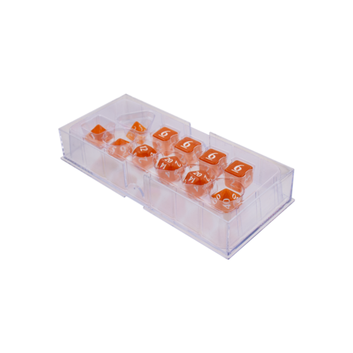 Ultra Pro Eclipse 11 Dice Set - Pumpkin Orange - Ultra Pro