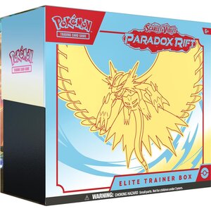 The Pokémon Company Pokemon Scarlet & Violet Paradox Rift Elite Trainer Box Roaring Moon