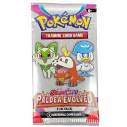 The Pokémon Company Pokemon Scarlet & Violet Paldea Evolved Fun Pack