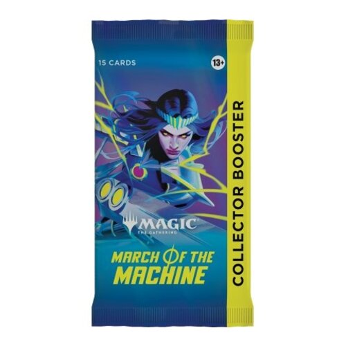 Magic The Gathering March of the Machine Collector's Booster Pack MTG Magic The Gathering March of the Machine Collector's Booster Pack MTG