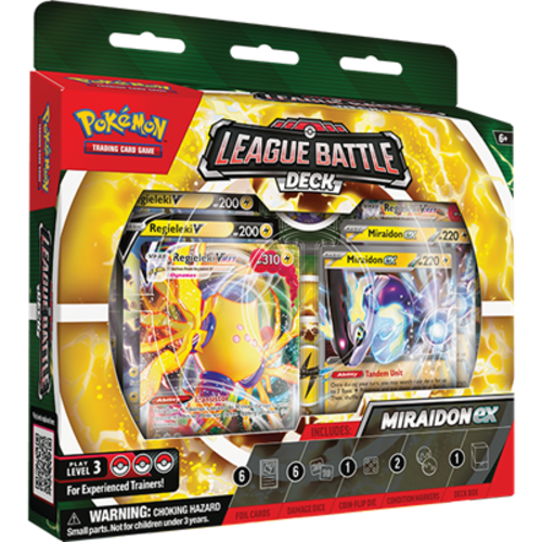 The Pokémon Company Miraidon EX League Battle Deck Pokemon