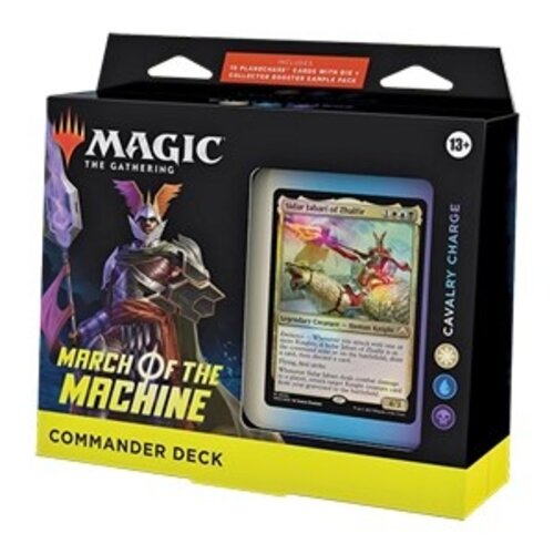 Magic The Gathering March of the Machine Commander Deck Cavalry Charge MTG Magic The Gathering March of the Machine Commander Deck Cavalry Charge MTG