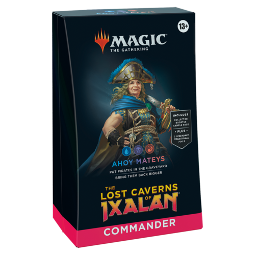 Magic The Gathering The Lost Caverns of Ixalan Commander Deck Ahoy Mateys MTG Magic The Gathering The Lost Caverns of Ixalan Commander Deck Ahoy Mateys MTG
