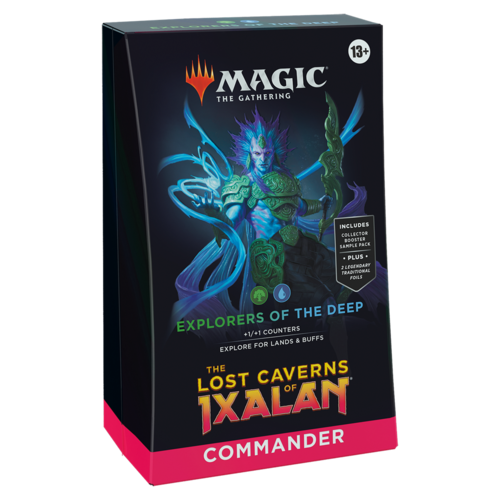 Magic The Gathering The Lost Caverns of Ixalan Commander Deck Explorers of the Deep MTG