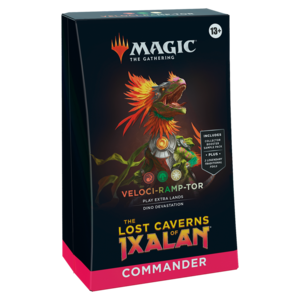 Magic The Gathering The Lost Caverns of Ixalan Commander Deck Veloci-Ramp-Tor MTG