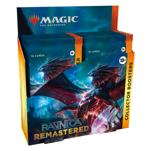 Magic The Gathering Ravnica Remastered Collector's Booster Box MTG Magic The Gathering Ravnica Remastered Collector's Booster Box MTG
