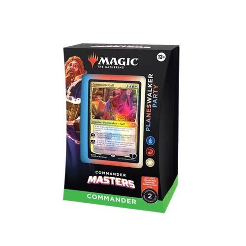 Magic The Gathering Commander Masters Commander Deck Planeswalker Party MTG Magic The Gathering Commander Masters Commander Deck Planeswalker Party MTG