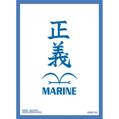 One Piece Card Game One Piece Card Game - Official Sleeve 3 - Navy One Piece Card Game One Piece Card Game - Official Sleeve 3 - Navy