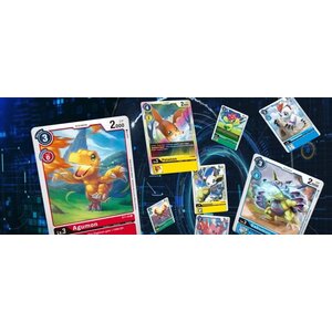 Digimon Card Game 1000 Random Common/Uncommon Digimon Kaarten